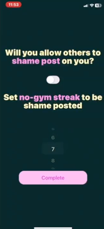 Provide users with options on social interactions